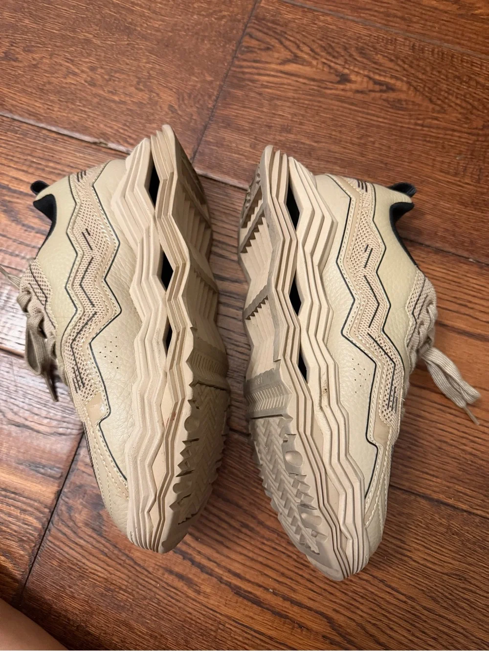 IRO Chunky Platform Sneakers in Tan